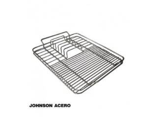 Escurreplatos Ac.inox. Q40 Johnson Acero