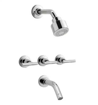 Adra Ducha Embutir Con Transferencia Cromo 80-162 Peirano