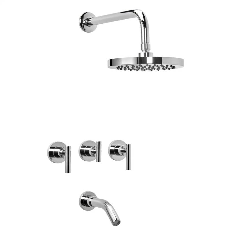 Adra Plus Ducha Embutir Con Transferencia 80-166 Peirano