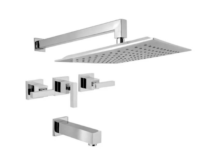 Griferia Castilla Ducha Embutir Con Transferencia 80-153 Peirano