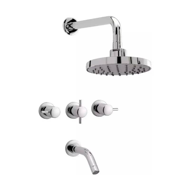 Marbella Ducha Embutir Con Transferencia Plus 80-136 Peirano