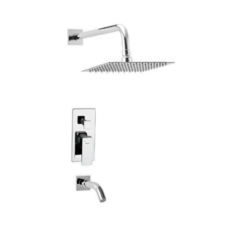 Soria Monocomando Ducha Embutir Con Transferencia 80-152 Peirano