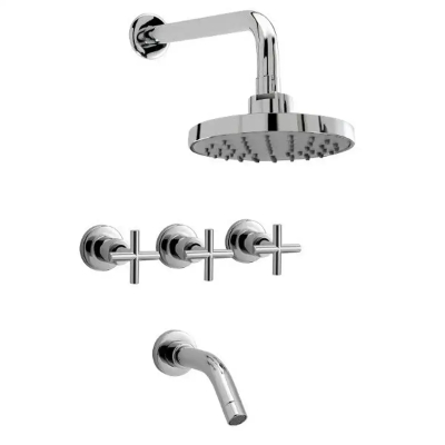 Valencia Plus Ducha Embutir Con Transferencia Plus 80-138 Peirano