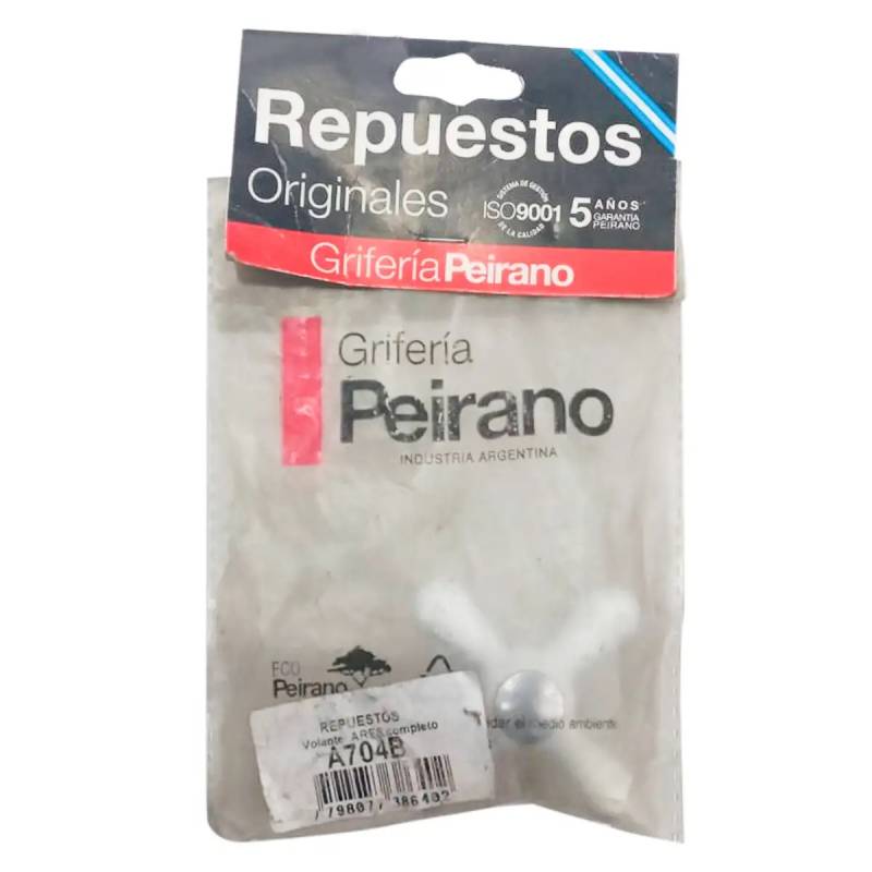 Repuesto Volante Ares Blanco A704B Peirano