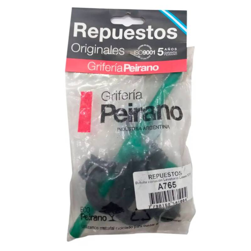 Repuesto Conjunto Tee Plastica Lavatorio A765 Peirano