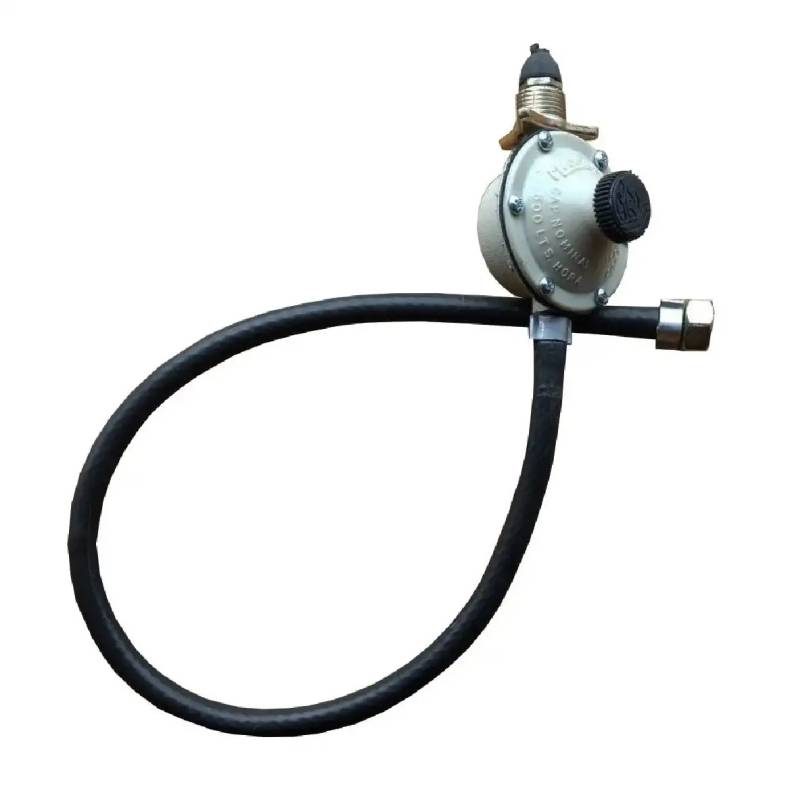 Regulador Para Garrafa Con Manguera 80 Cm Gas