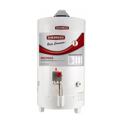 Termotanque Gas 50 Lts Superior Gas Natural Sherman