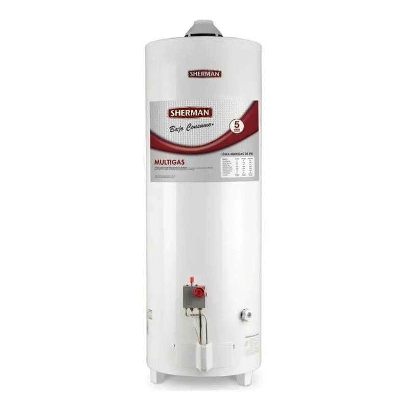 Termotanque Gas 80 Lts Superior Gas Natural Sherman
