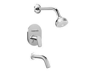 Coral Monocomando Ducha Embutir Con Transferencia Roca