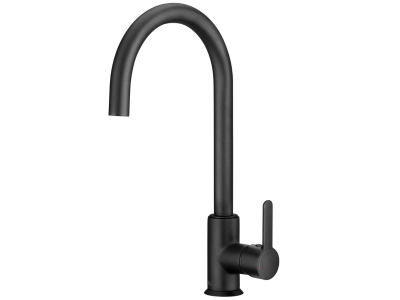 Mencia Monocomando Cocina Negro Roca