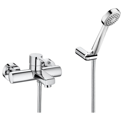 Naia Monocomando Ducha Exterior Con Transferencia Roca