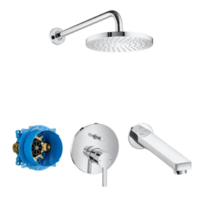 Naia Monocomando Ducha Embutir Con Transferencia Roca