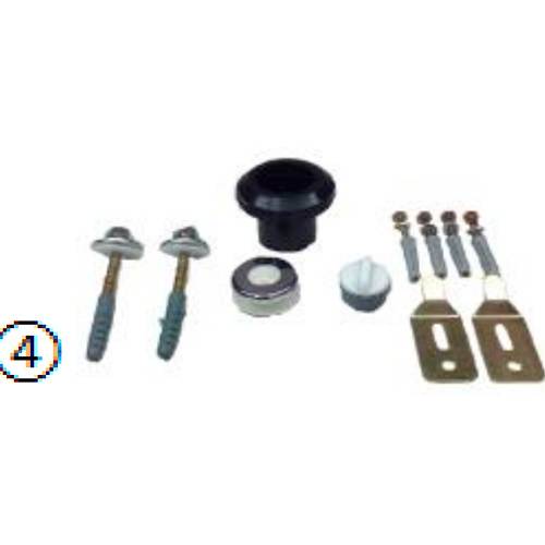 Conjunto Fijacion Conexion Para Mural 308977000010 Roca