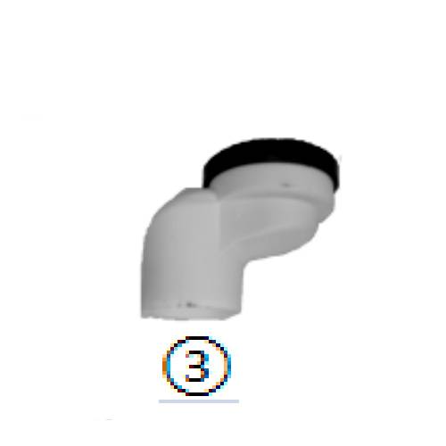 Manguito Excentrico Rigido 8 Cm A892001000 Roca