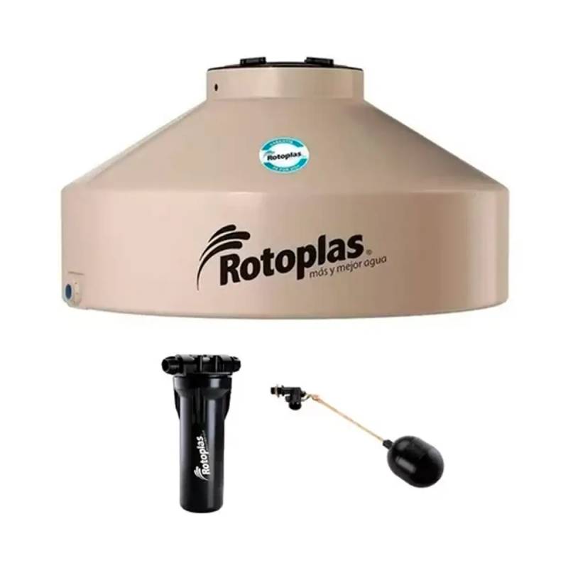 Tanque Extrachato 500L Con Flotante Rotoplas