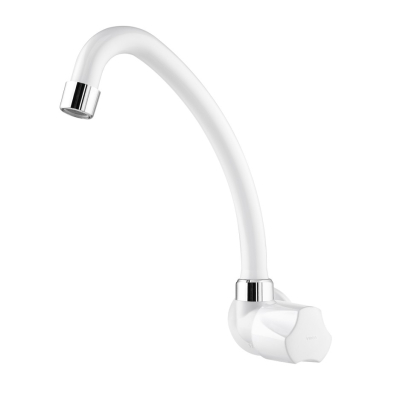 Canilla Ind.cocina Pared Foz Blanco 1110402 Viqua