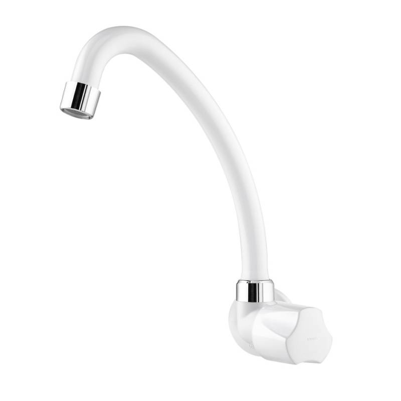 Canilla Ind.cocina Pared Foz Blanco 1110402 Viqua