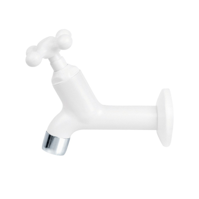 Canilla Lavadero 10 Cm Bco