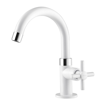 Canilla Ind.lavatorio Fienza Blanco. 1170003 Viqua